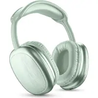 MusicSound - Bluetooth-Kopfhörer Around Ear MAXI2 - Bluetooth 5.0 - Play Time 22h - Integriertes Mikrofon - Steuerung am Kopfband und verstellbarem Kopfbügel - Grün
