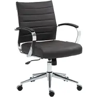 CLP Bürostuhl Oakland Echtleder HBT: 90x57x62 cm braun Echtleder