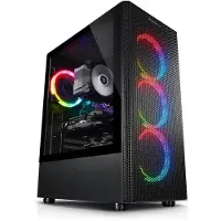 Kiebel.de Gaming PC Earthquake V AMD Ryzen 9 5900XT, 64GB DDR4, NVIDIA RTX 5070 12 GB, 1TB SSD, Windows 11, Gaming PC