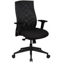 KADIMA DESIGN Bürostuhl Parma: Netzrückenlehne, 3-Punkt Synchronmechanik, Nylon-Fußkreuz, 120 kg Belastbarkeit, Teppichbodenrollen. 65x65x113 cm |