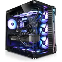 Kiebel.de Gaming PC Panorama XL IX AMD Ryzen 9 9900X, 32GB DDR5, NVIDIA RTX 5080 16 GB, 2TB SSD, Windows 11, Gaming PC