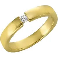 Diamonds by Ellen K. Ring Gold 375 mit 1x Brillant 0,05ct.