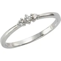 Orolino Ring Gold 585 mit 3x Brillant zus. 0,10ct.
