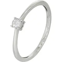 Diamonds by Ellen K. Ring 585/- Weißgold Brillant 0,066ct.