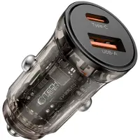 TechProtection Cc03 2-Port Autoladegerät Pd75W Schwarz