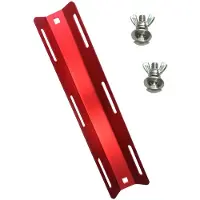 Metalsub Aluminium-rückplatte Einzelbehälter