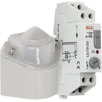 B.E.G. 92681 Zeitschaltuhr Hutschienenmontage weiß IP54 TS 1Kanal TS-DD