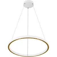 SLV 1007662 ONE CUBE, LED Pendelleuchte, 300cm, 3000K, DALI 2, Touch, weiß