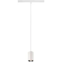 SLV 1006776 NUMINOS XS 48V TRACK, DALI, Pendelleuchte, weiß / chrom, 8.7 W, 670 lm, 2700 K, CRI 90, 55°