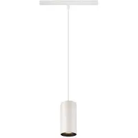 SLV 1006846 NUMINOS S 48V TRACK, DALI, Pendelleuchte, weiß / schwarz, 16 W, 1030 lm, 3000 K, CRI 90, 55°