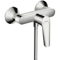 Hansgrohe Logis E, Waschbecken, Hebelgriffe, Metall, Chrom