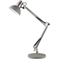 FISCHER&HONSEL GMBH Coole Schreibtischlampe Pit grau