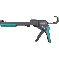 Wolfcraft GmbH MG 400 ERGO, Patronenkartuschenpresse, Blau, Grau, 310 ml, 180 kg, 387 mm, 64 mm