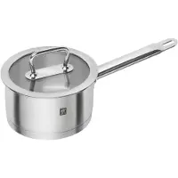 Zwilling PRO Series 65125-160-0 Kasserolle inkl. Deckel, Edelstahl, 16 cm Durchmesser, Induktionsherd-geeignet