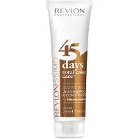 Revlon Professional Revlonissimo Color Care Shampoo und Conditioner 2 in 1 für kupferfarbene Tönungen der Haare sulfatfrei 275 ml
