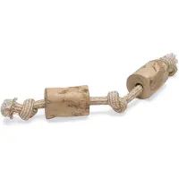 Beeztees Coffee Wood Rope Hundespielzeug