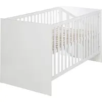 Roba Kombi-Kinderbett 'Maren', 70 x 140 cm, weiß, höhenverstellbar, 3 Schlupfsprossen, umbaubar
