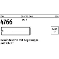 F. REYHER Nchfg. GmbH & Co. KG Gewindestift ISO 4766 m.Kegelkuppe/Schlitz M 4 x 5 14 H