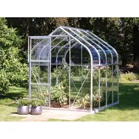 Vitavia Vitavia, Gewächshaus "Orion 5000", aluminium eloxiert, 5,0 m², 3 mm ESG