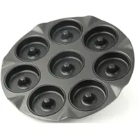 Zenker Donutform 8 Stück Black Metallic