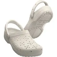 Crocs Classic Floral Cut Out Holzschuhe