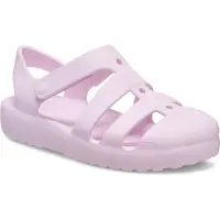 Crocs Sandalen Classic Fisherman Kinder Pink Milk-Schuhgröße 33 - 34