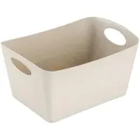 Koziol BOXXX M Aufbewahrungsbox recycled desert sand 3,5 Liter beige