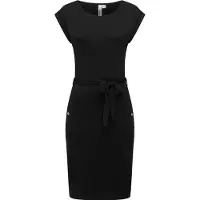 Ragwear Sommerkleid "Taggien" Eingrifftaschen Knielanges, leichtes Midikleid