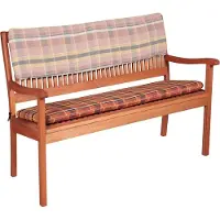 Doppler Bankauflage Sitz 2-er 100 % Polyester orange