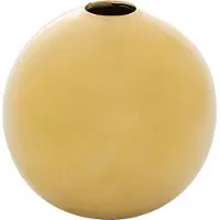 Kare design Vase "Goldy" in Gold - (H)15,5 x Ø 11,5 cm - onesize