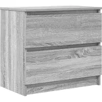 vidaXL TV-Schrank Grau Sonoma 60x35x54 cm Holzwerkstoff