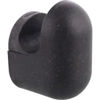 WAGNER System design yourself Garderobenhaken PILL WH 0402 mit 1 Haken schwarz, 1 St.