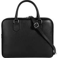 Cluty Aktentasche echt Leder, Made in Italy