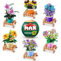 Zuru MAX: Blumen - Konstruktionsspiel, Blumen - verschiedene