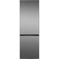 Bomann Kühlschrank mit Gefrierfach 186cm | 4 Ablagen | Türanschlag wechselbar | 40db leise | Refrigerator KG 7357 inox