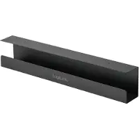 Logilink KAB0070, Kabelrinne, Tisch/Bank, Stahl, Schwarz