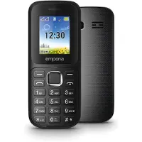 Emporia emporiaFN313, Balken, Single SIM, 4,5 cm (1.77"), 1 MP, 800 mAh, Schwarz