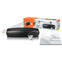 Zebra Technologies Peach Laminiergerät PBP300, 3in1 Set, mit 2 Rollen, A4, bis 125 mic Folienstärke, mit Rollenschneider, 300 mm/Min.