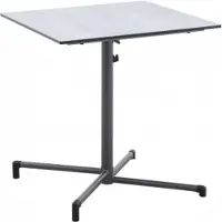 Mwh Flip Klapptisch HPL, 70x70x73cm 4260278791116