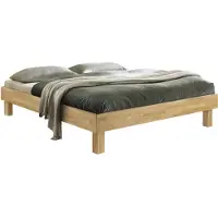 Hasena Trento Bett Rapallo Eiche bianco 100x200