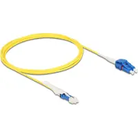 DeLOCK LWL Kabel CS Stecker zu LC Duplex UPC Singlemode G657A2 / OS2 Uniboot 3 m, 3 m, OS2, CS, LC