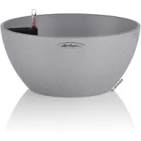 Lechuza 'Cubeto Stone 40', steingrau, ca. Ø 40 cm