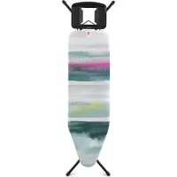 Brabantia Streckmetall-Bügeltisch Gr.B 124 x 38 cm mit Dampfstopmulde 'Solide'