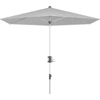 Doppler Knirps, Sonnenschirm / Mittelmastschirm "Apoll 290", light grey, Ø 290 cm