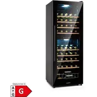 Klarstein Barossa 54 Duo Weinkühlschrank 2 Zonen 148 Ltr 54 Fl Touch-Display