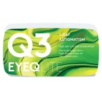 Atrea Select + 1 Day Toric (30er Packung) Tageslinsen (-10 dpt, Zyl. -1.25, Achse 15 & BC 8.6) für Allergiker