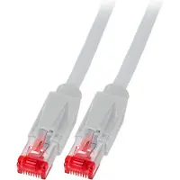 EFB Elektronik RJ45 Patchkabel Cat.6A S/FTP LSZH Draka UC900 TM21 grau 15m Hersteller: (K8051.15)