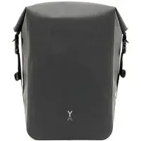 NYA-EVO FJORD BIKE 28 Graphite Black 28L wasserdichte Fahrrad-Rolltasche