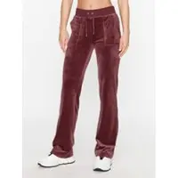 Juicy Couture Jogginghose Del Ray JCAP180 Dunkelrot Straight Fit