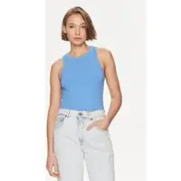 Tommy Hilfiger Top WW0WW38635 Blau Slim Fit